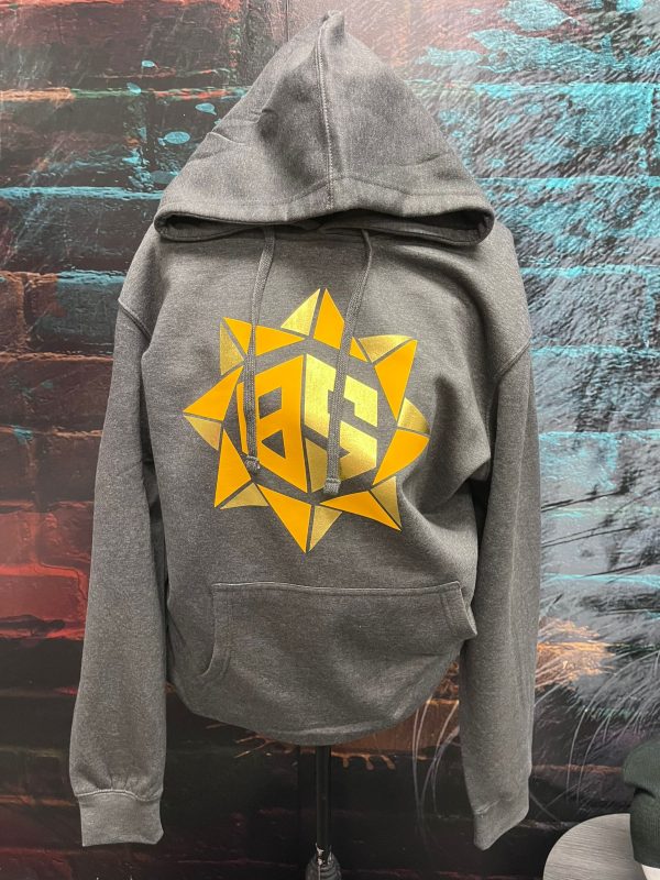 Official BornSun Metallic Gold Foil Hoodie - Image 2